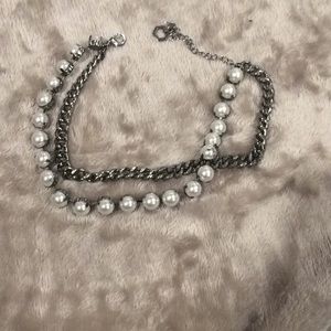 Pearls and chains Vera wang necklace